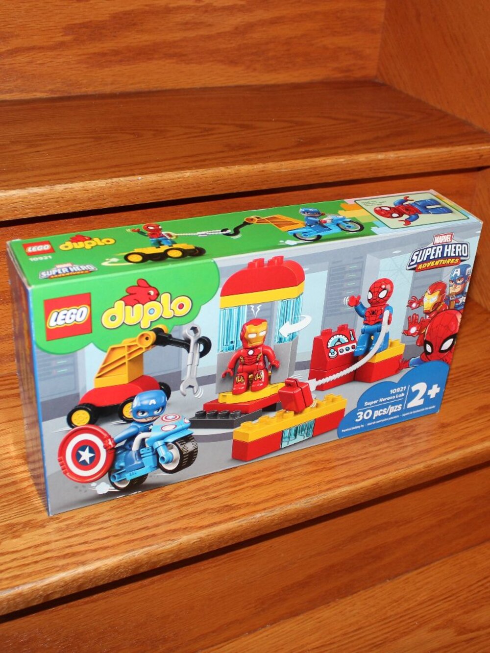 new sealed❤️LEGO DUPLO 10921 Marvel Super Hero Adventures Super Heroes Lab 30pcs